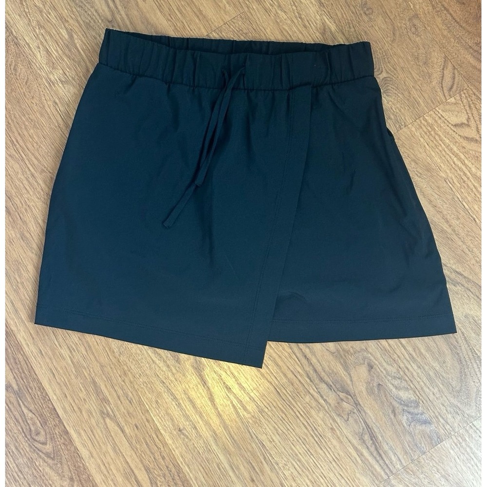 All in Motion Black Athletic Skort with Drawstring Waist SZ small